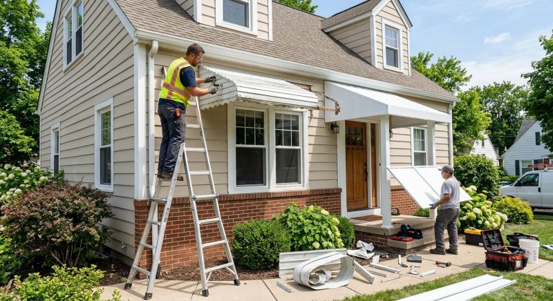 Aluminum Awning Replacement in Fayetteville, NC