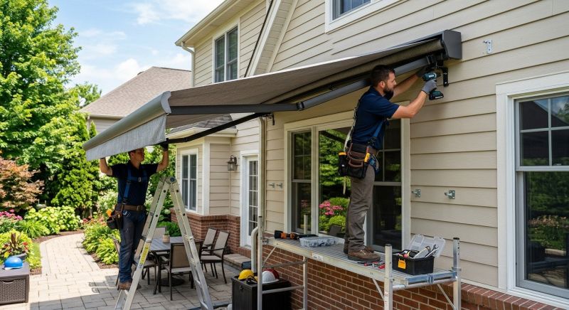 Retractable Awning Replacement in Marin County, CA