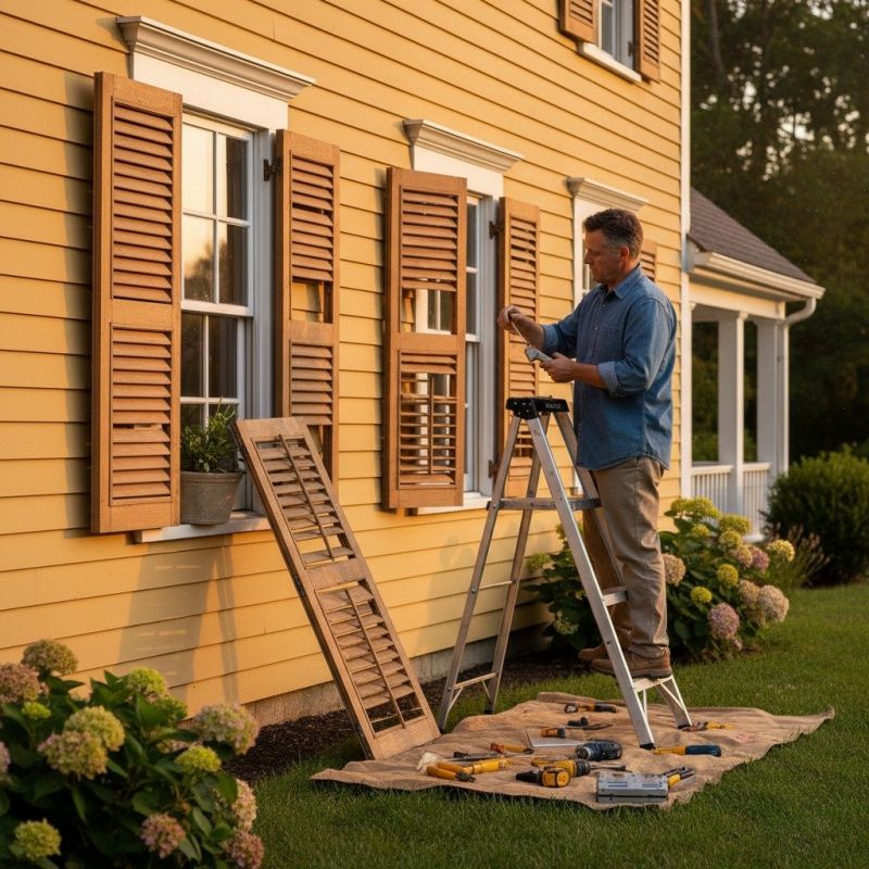 Shutter Latch Replacement in Arvada, CO