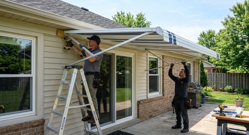 Aluminum Awning Replacement in Santa Rosa, CA