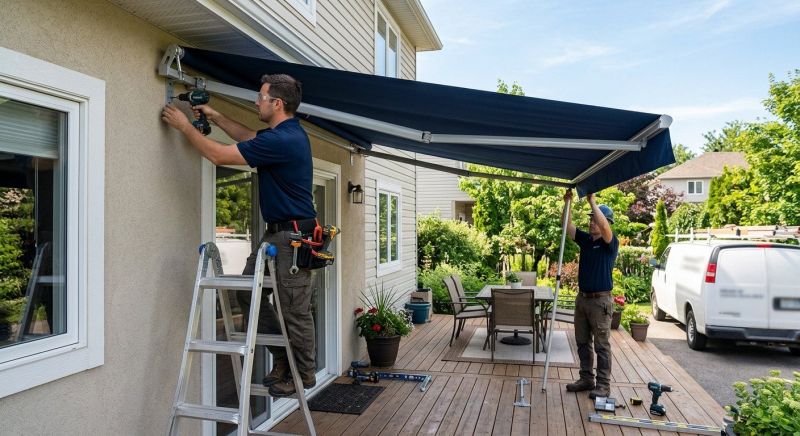 Cloth Awning Replacement in Santa Rosa, CA