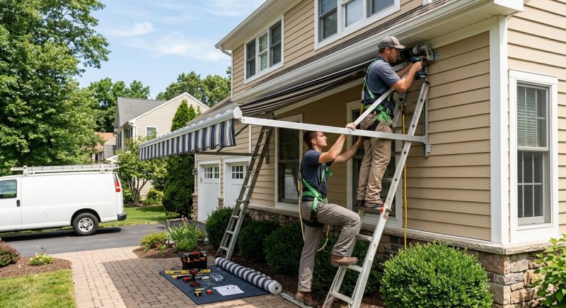 Custom Awning Installation in Santa Rosa, CA