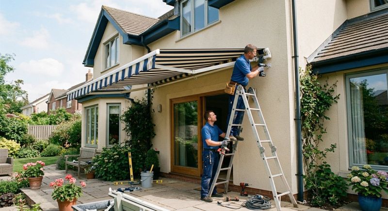 Deck Awning Installation in Santa Rosa, CA