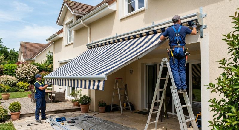 Fabric Awning Replacement in Sonoma County, CA