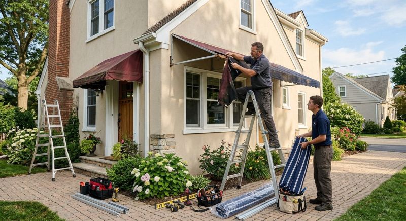 Home Awning Installation in Marin County, CA