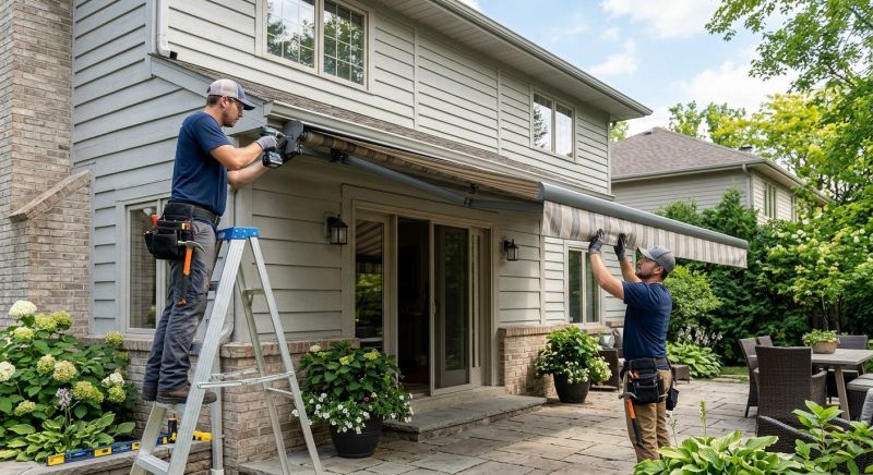 Home Awning Installation in Marin County, CA