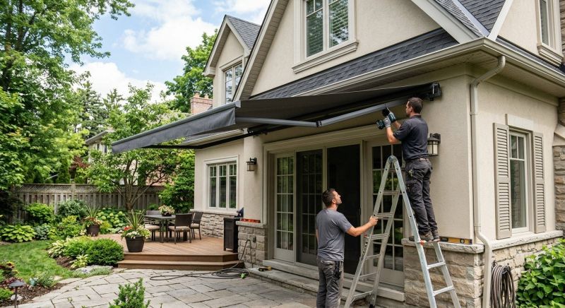 Home Awning Installation in Sonoma County, CA