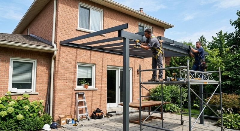 Metal Awning Replacement in Marin County, CA