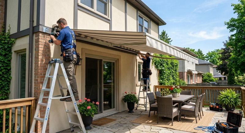 Retractable Awning Replacement in Marin County, CA